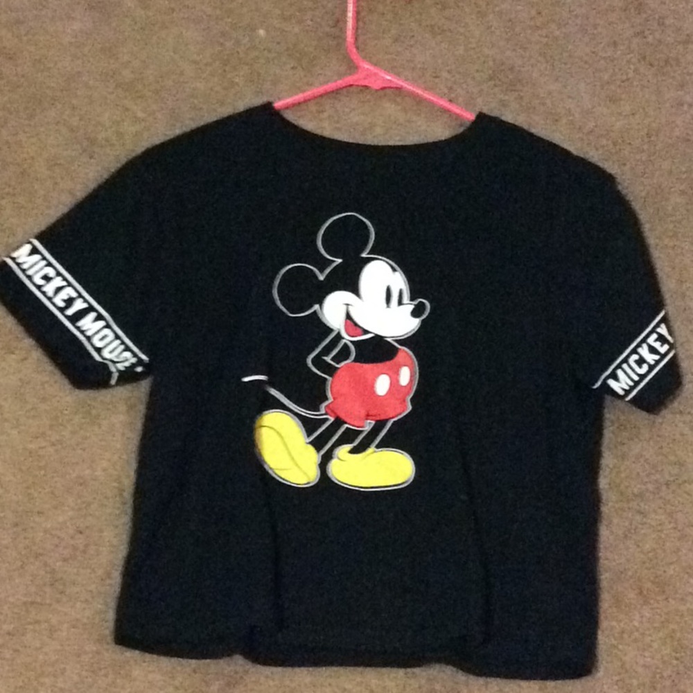 Disney Mickey Mouse small women’s crop top